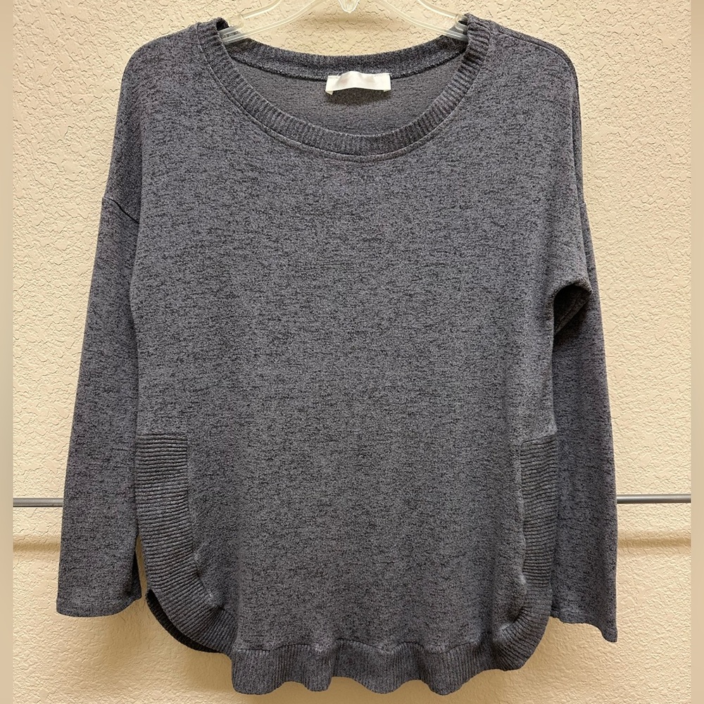 Soft Grey Knit Sweater